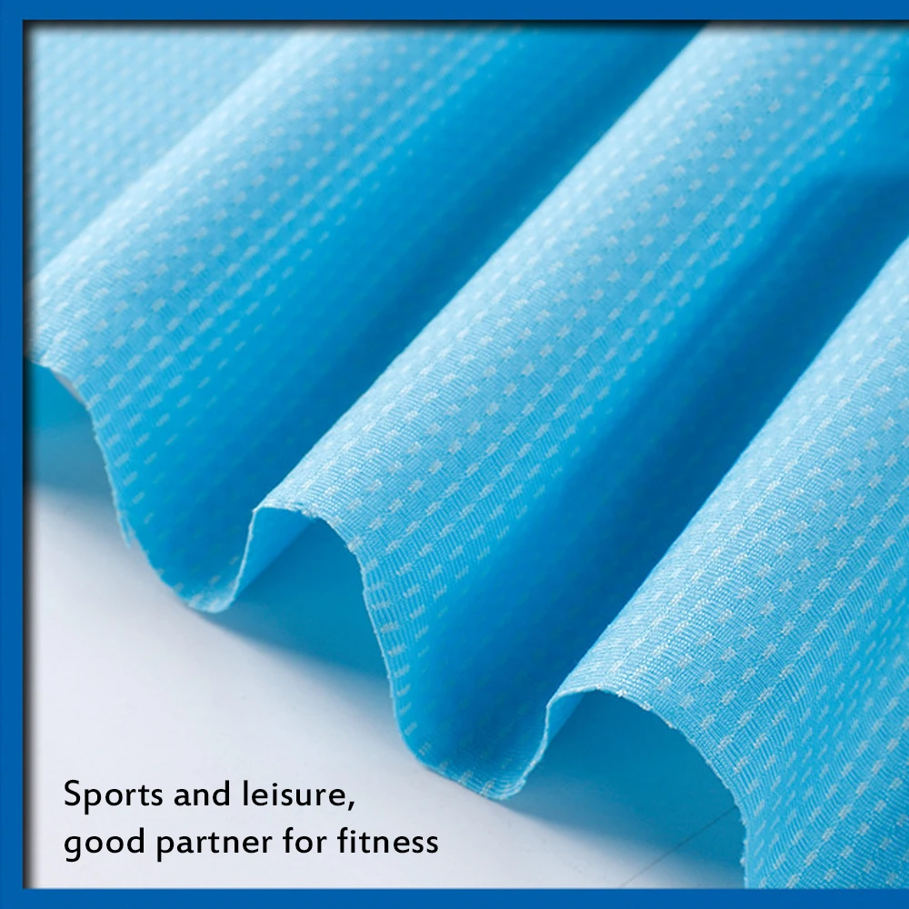 Вискозная охлаждающая ткань Спортивная эластичная мягкая Легкая удобная