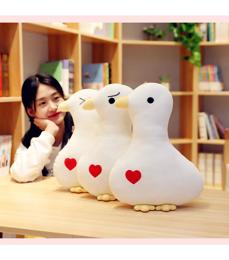 

INS Online Celebrity Cole Duck Doll Pillow Hello Duck Plush Toys South Korea Lazy Pajama Large Size Pillow Girl'S