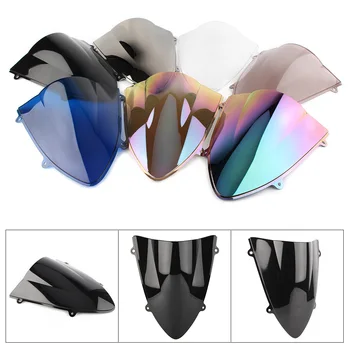 

Motorcycle Double Bubble Windshield Windscreen ABS Plastic For Kawasaki Ninja 250 250R EX250 2008 2009 2010 2011 2012