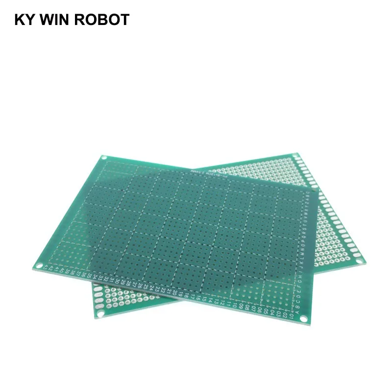 1pcs 8x12cm 80x120mm 단일 측면 프로토 타입 PCB Arduino 용 범용 인쇄 회로 기판 Protoboard