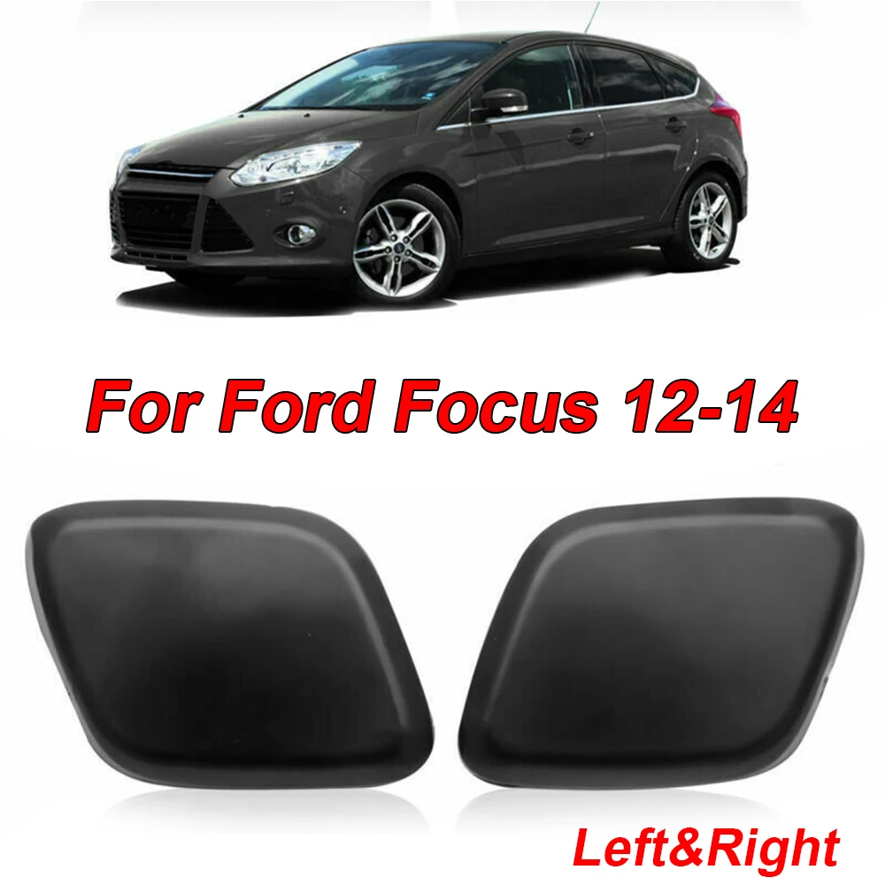 1 пара крышка омывателя фар пластик для Ford Focus 2012 2014 водонепроницаемый