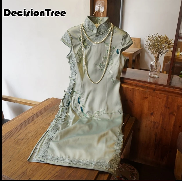 Китайское длинное свадебное платье cheongsam qipao, вечерние платья синего цвета, китайское традиционное платье, вечернее платье