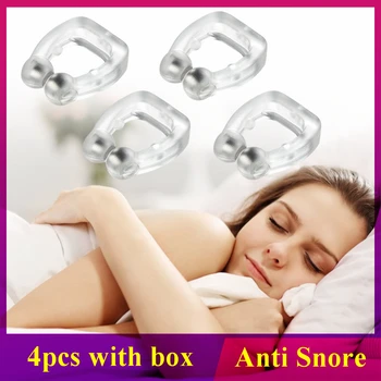 

Pro Silicone Magnetic Anti Snore Device Nose Clip Effective-Easy Stop Snoring Solution Sleeping Aid Tool For Men Woman dropship