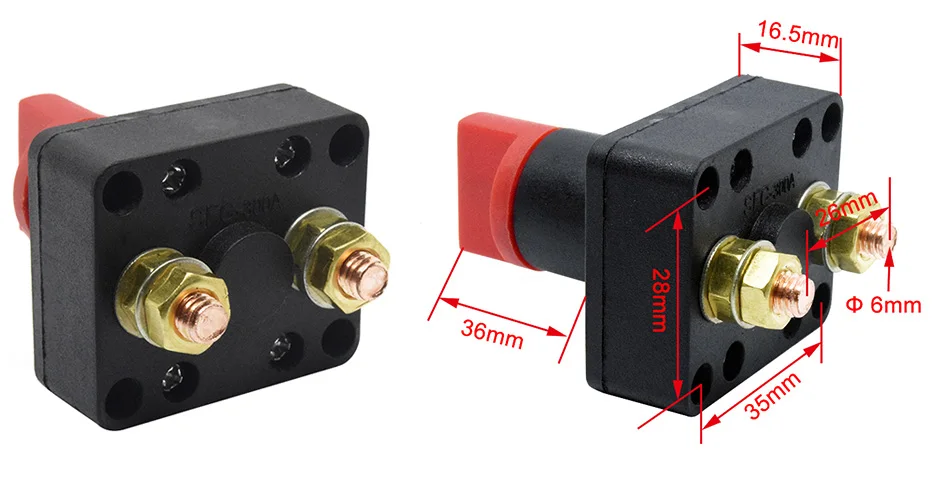 Cut switch for turck boat