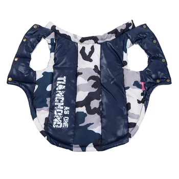 

Clothes For Medium Large Dogs Winter Warm Pet Dog Vest Jacket Waterproof Big Dog Coats Camouflage Dog Clothing Golden Retriever