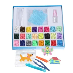 Perles rechargeables de 4.5m 30 couleurs, Puzzle en cristal, ensemble de perles de pulvérisation d'eau, jeux en boule, jouets magiques 3D faits à la main pour enfants 