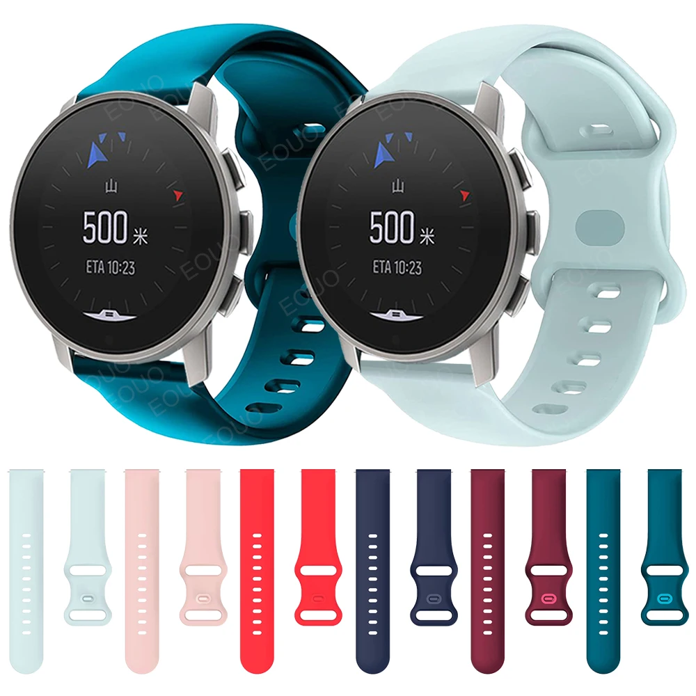

Спортивный силиконовый ремешок Easyfit для SUUNTO 9, ремешок для смарт-часов SUUNTO 3, ремешок для часов, аксессуары для браслета