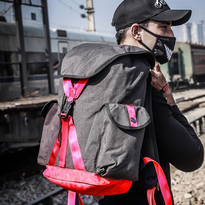 

New Products Men Simple Casual Large Capacity Outdoor Backpack Travel Backpack STUDENT'S Backpack