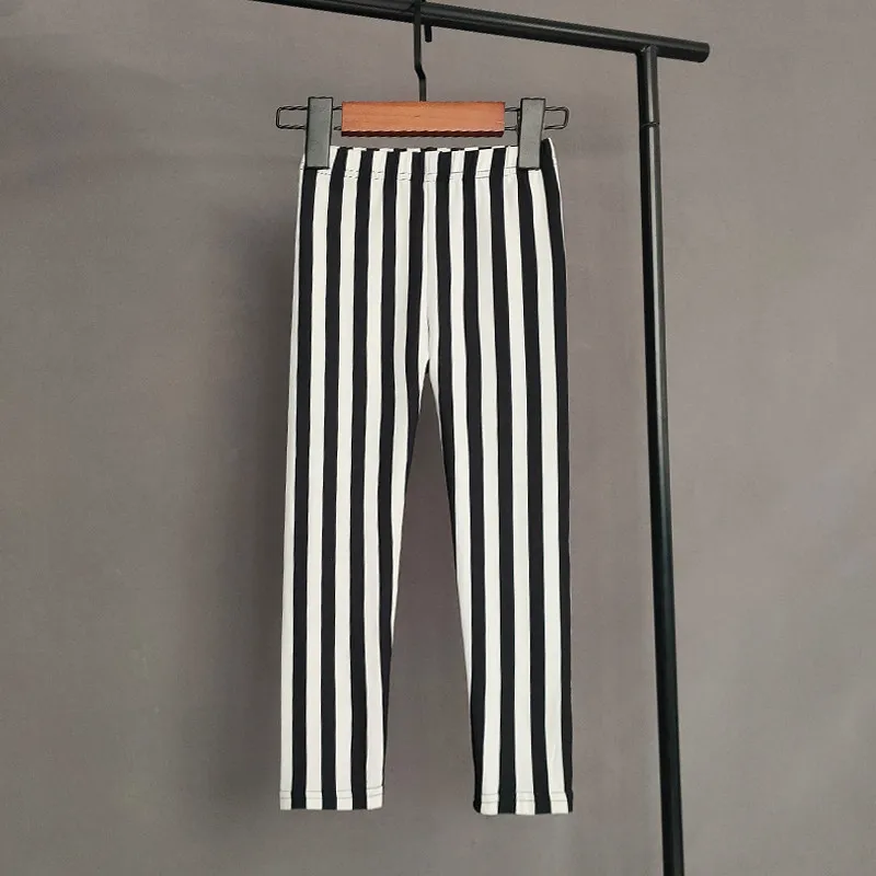 Girls Pants Girls Trousers Kids Pants Summer Sweet Girl Print Leggings Kids Girls Slim Long Pants Children Girl Skinny Pencil Pants
