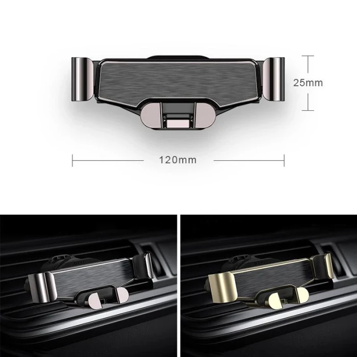 Автомобильный крепеж для телефона Air Vent держатель для телефона автомобильный гравитационный держатель для телефонов Универсальные держатели для смартфонов F-Best