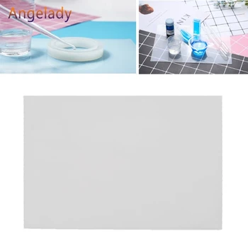 

Silicone Clear Mat Resin Pad Craft Tool High Temperature Resistance Sticky Plate F3MD