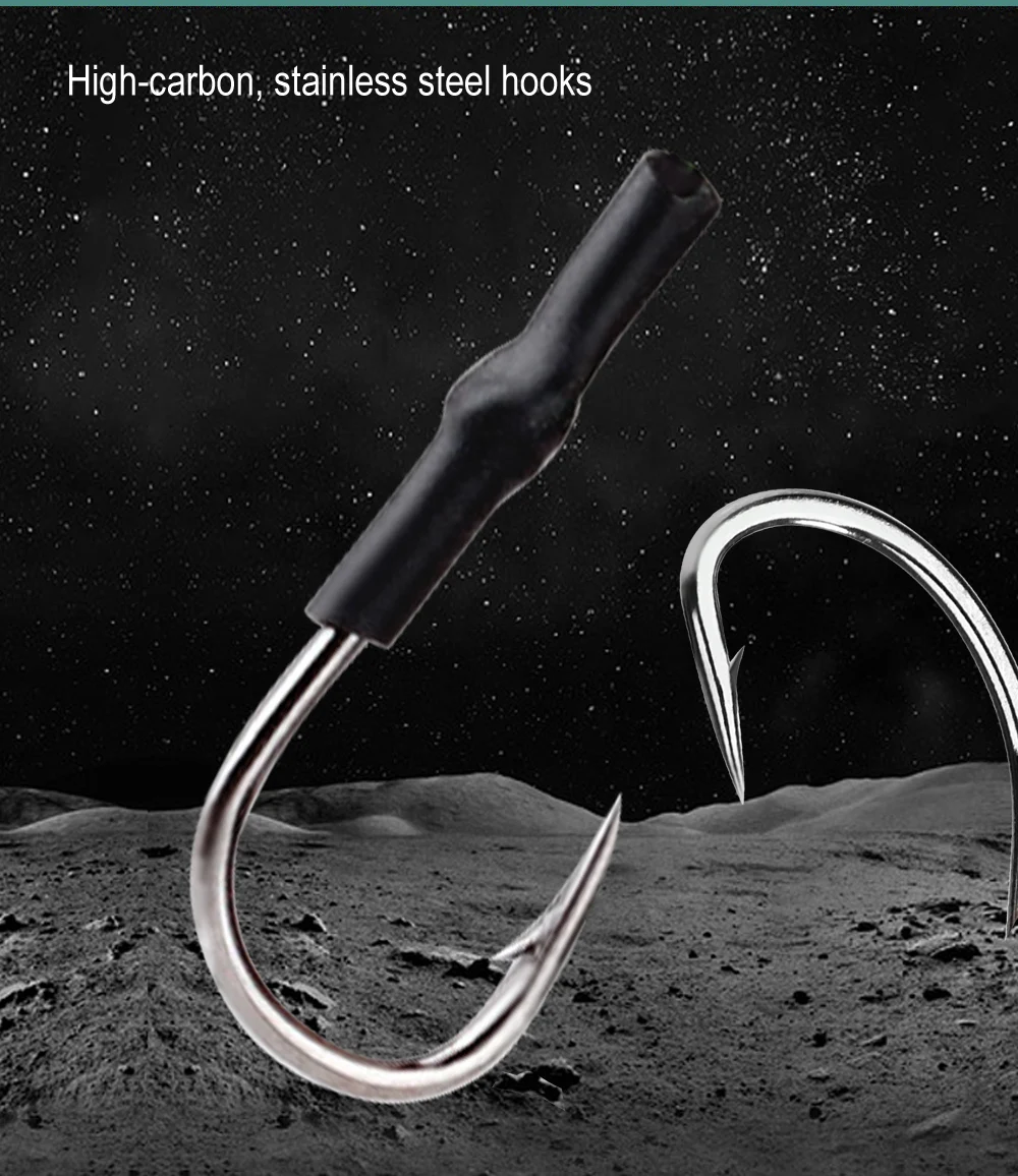 NGB 30-100g Karpfen Angelschnur Mit Haken Haar Rigs Führer Feeder Metall Köder Käfig Sinker Angeln Zubehör – Detail 20