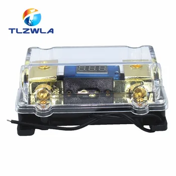 

1pcs 12-24V Car 100A Audio Fuse Holder Distribution Block Fuseholder Inline Auto Accessories