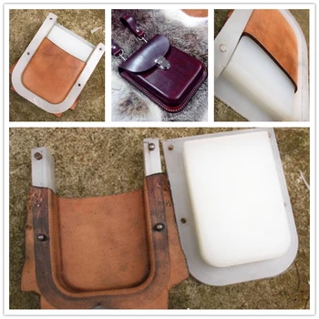 

Handcrafted Leather shaping mould -used to make leather Small belt bag, mobile phone bags, camera bags, large bag accessories