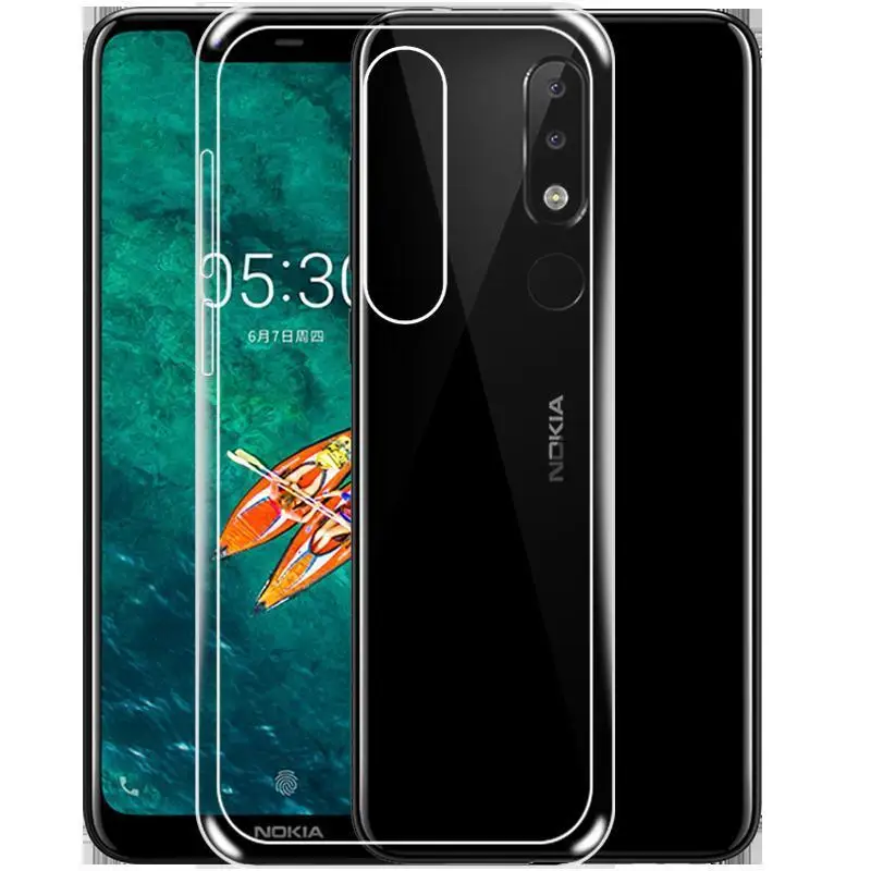 Силиконовый TPU чехол для телефона для Nokia 6,2 7,2 3.1C: 3, 5, 8, 6, от 2 до 7 2,1 3,1 5,1 7,1 плюс X5 X6 3,2 4,2 ультра тонкий прозрачный мягкий чехол