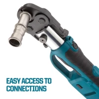 ZUPPER CZ-1550 Electrical Press Tool For Plumbing Copper Pex Multilayer Pipe Crimping Include Optional Separate Jaws 2