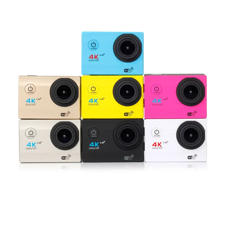 

H16R 2-Inch Screen Bicycle Waterproof Sports DV Tachograph WiFi Motorcycle Riding Camera DV R