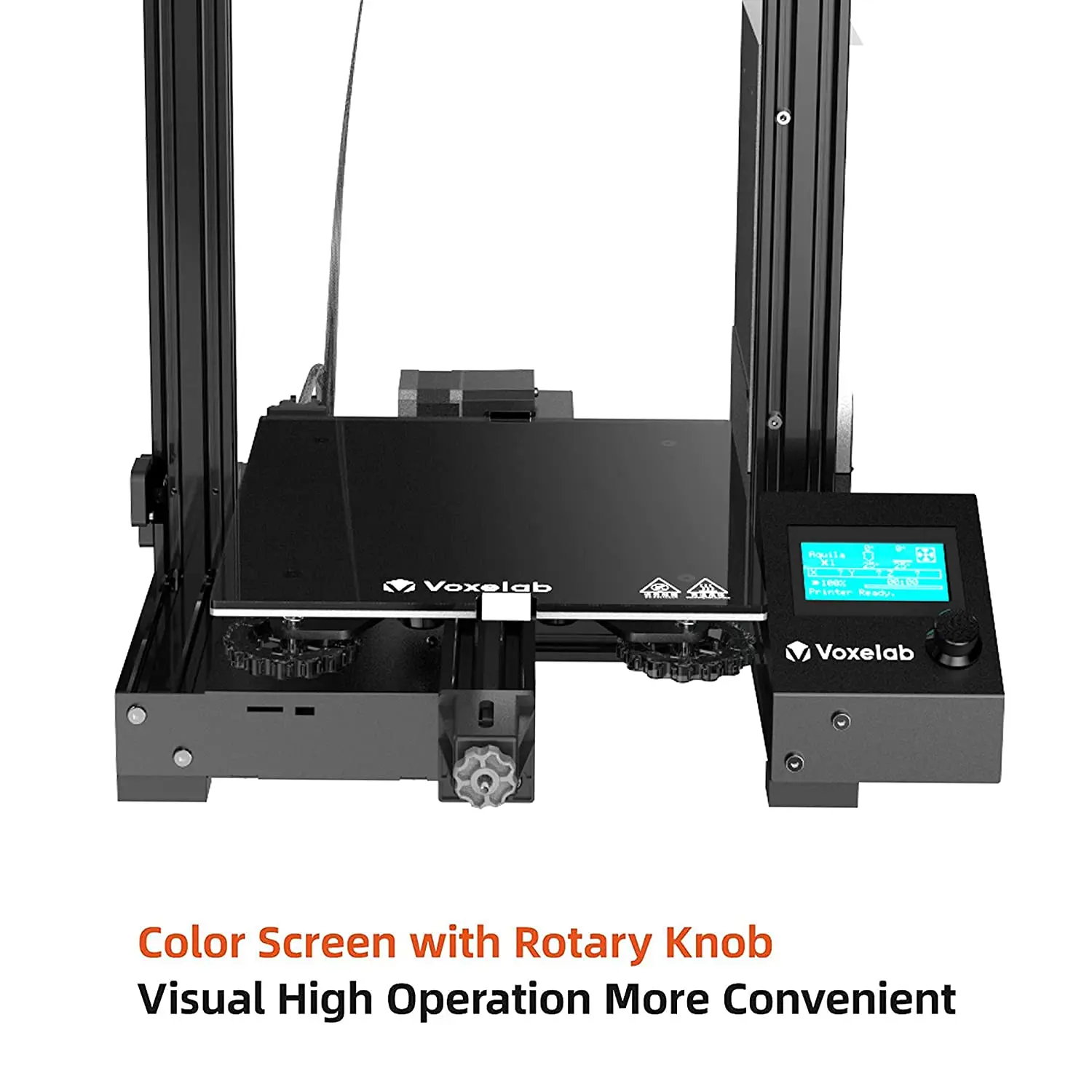 Voxelab Aquila C2 3D Printer Fully Open Source with Resume Printing Function DIY 3D Printers Printing Size 220x220x250mm best resin 3d printer