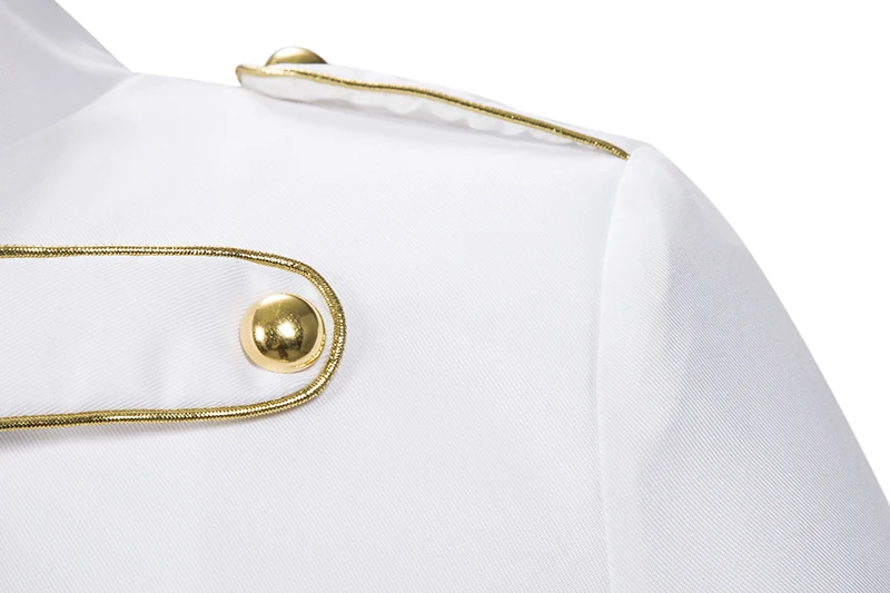 Мужской плащ, осенний мужской костюм, Блейзер, одежда для выступлений, двубортное, с манжетами, с вышивкой, стоячий воротник, длинное Свободное пальто