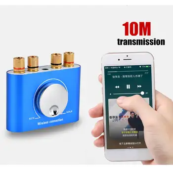 

HiFi Stereo 60W Mini BT 4.2+EDR Digital Amplifier Home Audio Receiver Car Amplifeir BT Amplifier