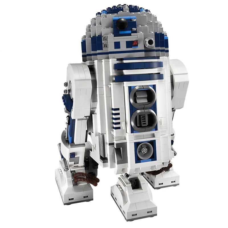 

10225 Legoinglys Star Series Wars The R2 Robot Set D2 Out of Print Building Blocks Bricks Toyswars Birthday Christmas Gifts