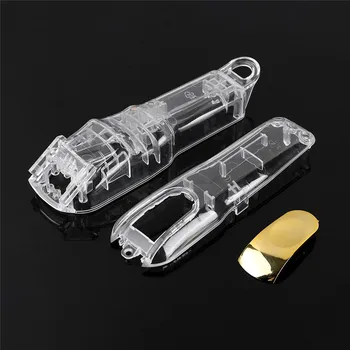 

3pcs/set Transparent Electric Hair Clipper Cover Golden Switch ABS Shop Trimmer Hairdressing Cutting Barber Accessories G1020