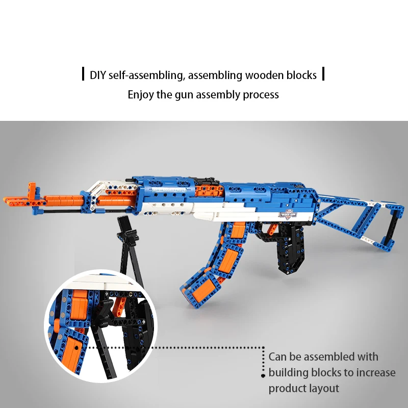  Cada AWP Revolver Pistol Brick Legoing AK47 Riffle Gun SWAT Technic Military Army Building Blocks W