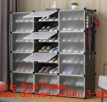 

120x30x120cm Transparent shoe box storage shoe boxes thickened dustproof shoes organizer box superimposed combination