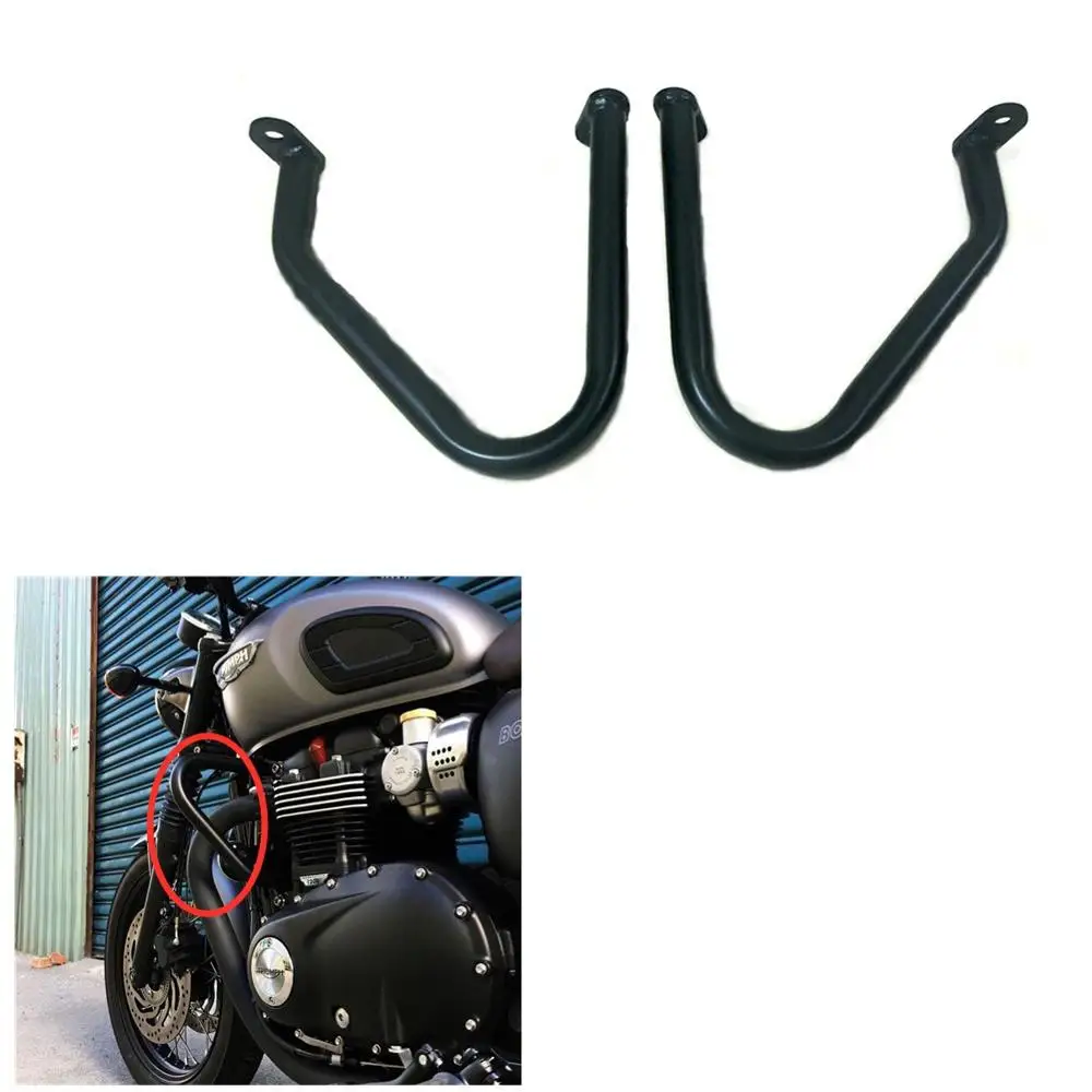 

Highway Engine Guard Crash Bars for Triumph Bonneville T100 T120 Thruxton Street Twin Cup 2016 2017 2018 2019