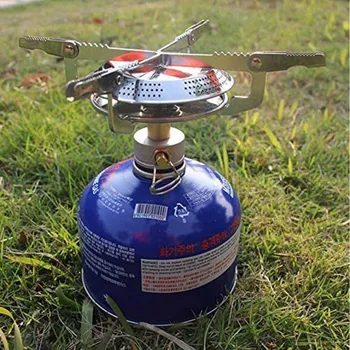 Windproof Portable Camping Gas Stove Head 4