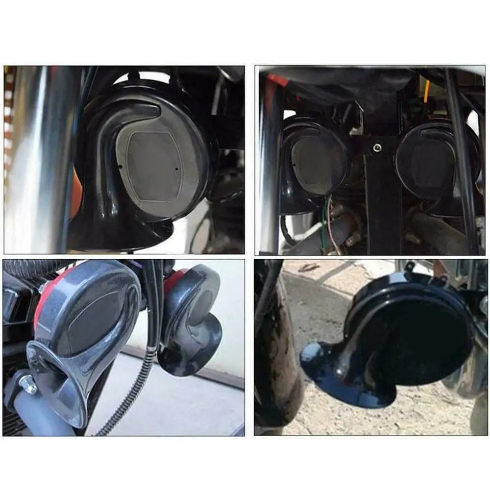 300db Super Train Horn For Trucks Suv Car Boat Electric Horn 12v Car Loud Pressure Klaxon Speakers For Motorcycle