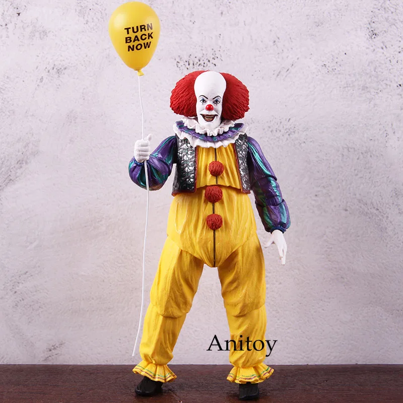 

Movie Stephen King's It Pennywise The Clown NECA Pennywise 1990 Edition Pennywise Action Figure PVC Collectible Model Toy