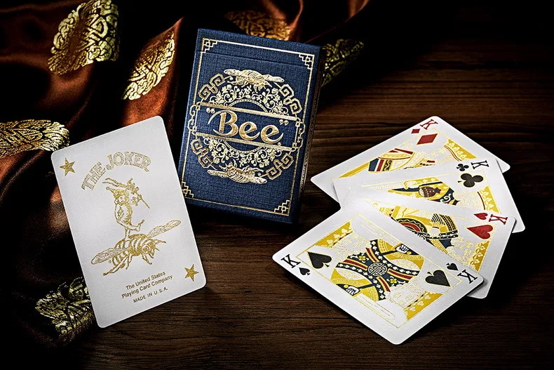 Королевская пчела Премиум задняя часть № 168 игральные карты Ограниченная серия редкая колода волшебные карты магический покер магические трюки реквизит для мага