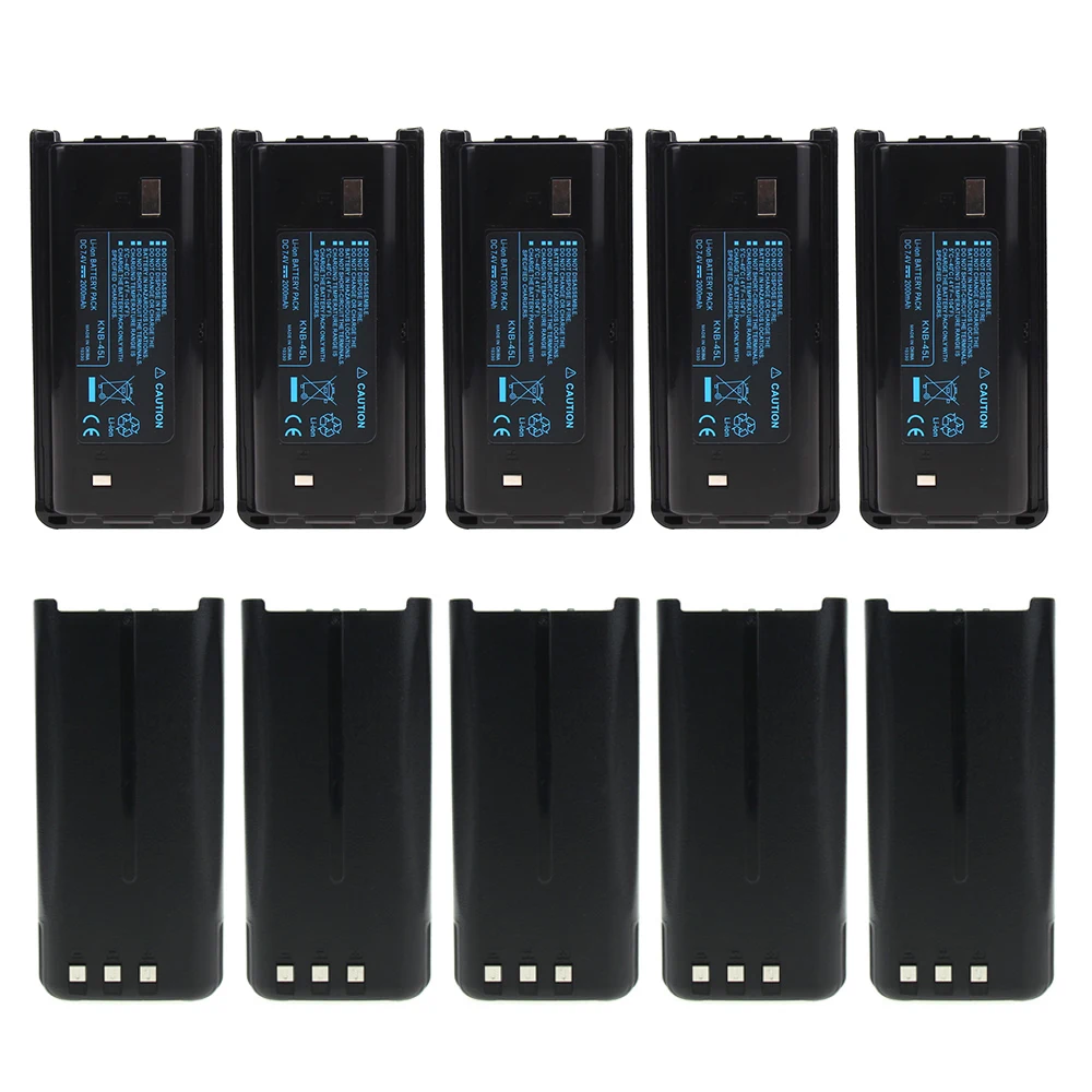 10X KNB 45 45L 2000mAh литий ионный аккумулятор совместим с Kenwood TK 3312 2200 2207 2312 3200 3207