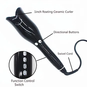 

DropShipping VIP link Curling Irons Automatic Air Curler LCD Digital Display Wand Ceramic Rotating Hair Curler