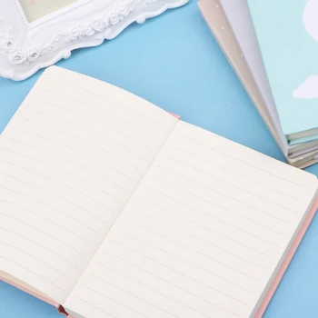 

Cute A6 Notepad Memo Diary Notebook Exercise Book Oil Painting Cover Stationery