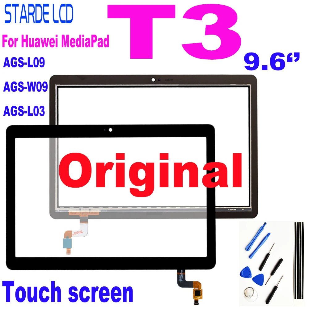 Оригинальный 9 6 &quotдюймовый для Huawei MediaPad T3 10 AGS-L09 AGS-W09 AGS-L03 сенсорный экран