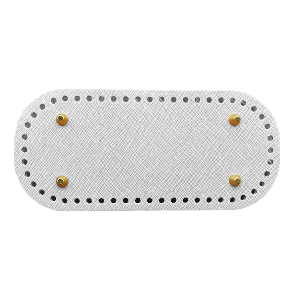 PU Leather Bags Bottom Pre-drilled Pad Insert Shaper Mat DIY Bag Making PU Leather Bags Bottom Pre-drilled Pad Insert Shaper Mat DIY Bag Making