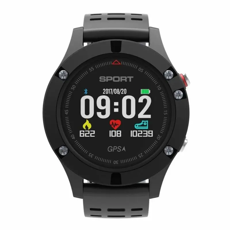 

F5 IP67 Waterproof Smart Watch Outdoors Sports Wristbands Heart Rate Sleep Monitor GPS Locator Fashion High-end Smartwatch