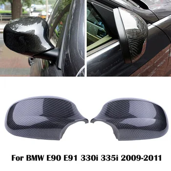 

For BMW E90 LCI 335i 325i 4DR SEDAN 09-11 Rearview Mirror Cover Protector 51167135097 Exterior