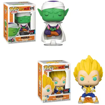 

FUNKO POP Amine Dragon Ball 2019 NYCC VEGETA #669 PICCOLO #670 Vinyl Action Figure Collectible Model Toys for Children Xmas Gift