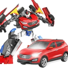 

One Machine Deformed Robot Vehicle Transformation Action Figure Mecha Car Deformation Auto Robot Children Toy Kids Birthday Gift