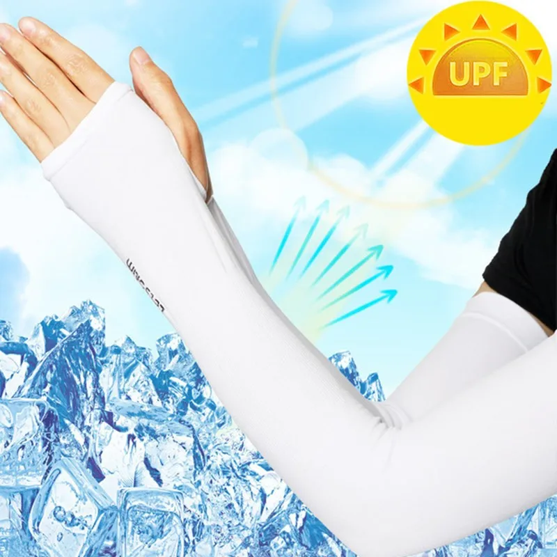 

Arm Sleeves Warmers Sports For Men Women Sun UV Protection Cooling Running Fishing Cycling Ski Golf Hand Cover