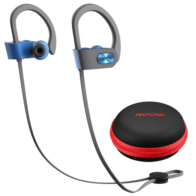 Фиолетовый Mpow наружные Беспроводные спортивные наушники пламя 088AR Bluetooth наушники портативные IPX7 водонепроницаемые наушники-вкладыши гарнитура - Цвет: Фиолетовый