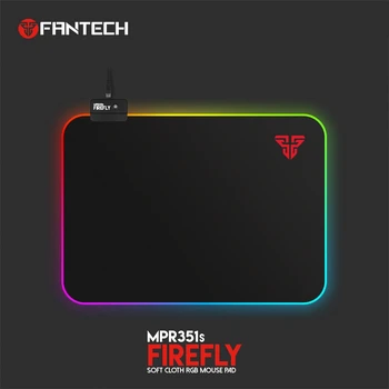 

FANTECH MPR351S Computer Mat RGB Mouse Carpet Hot Control with Speed Profession Gaming Mouse Pad for PUBG LOL Mousepad Gamer