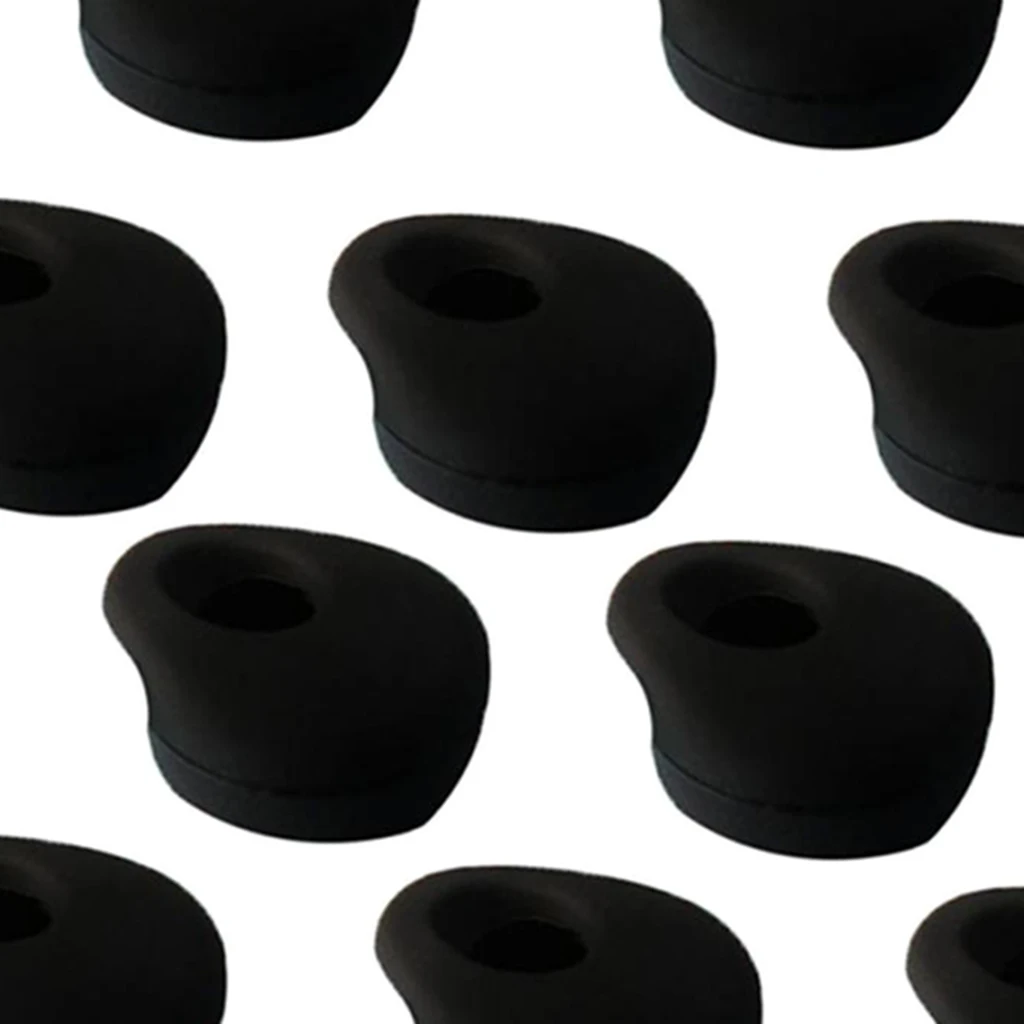 10 Pcs Soft Silicone Earbud Headphone Cap Ear Pads Cover Headset Ear Tips Rubber Gel Earbuds Ear Tips Eargels Caps Replacement