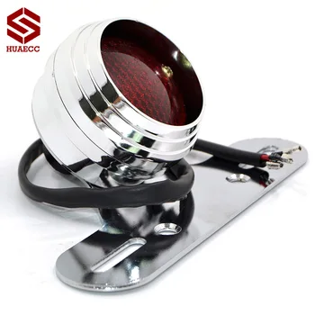 

Motorcycle Taillight Turn Signal Indicators E11 Mark Custom Motorbike Rear Stop Lamp Brake Light Cafe Racer Flashing Lamp