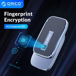ORICO – disque dur externe SSD Portable USB 256 Type C, avec cryptage par empreinte digitale, capacité de 512 go, 3.1 go, 1 to 