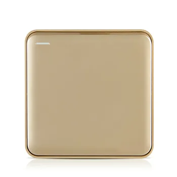 

Switch gold socket panel switch wall on a dual-control fluorescent bright installation