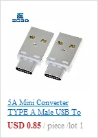 10 stücke USB 3,1 Typ C Stecker 12/24 Pins Weibliche/Männliche Buchse Buchse Adapter zu Löten Draht & Kabel 24 Pins Unterstützung PCB Board – Detail 8